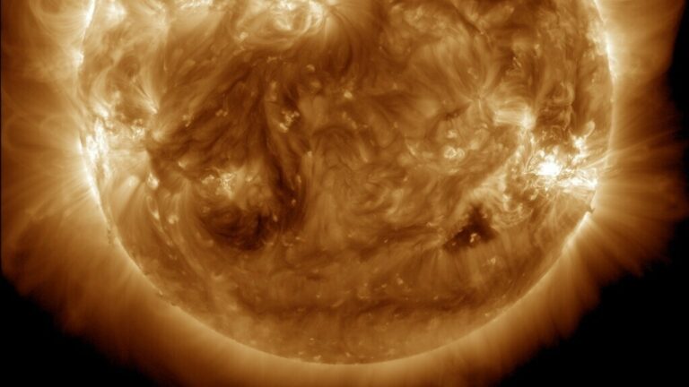 The giant solar storm is having measurable effects on Earth : NPR